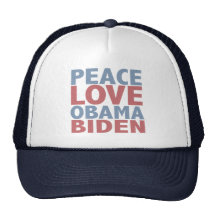 Fredkärlek Barack Obama Joe Biden Keps