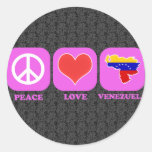 Fredkärlek Venezuela Klistermärken