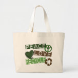 FREDKÄRLEKÅTERVINNA 2 utslagsplatser & dräkt Tote Bag