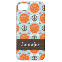 Fredkärlekbasket iPhone 5 Case-Mate Fodraler