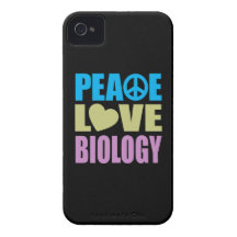 Fredkärlekbiologi iPhone 4 Skal
