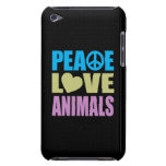 Fredkärlekdjur iPod Case-Mate Cases