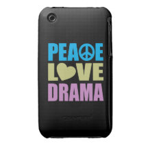 Fredkärlekdrama iPhone 3 Case-Mate Fodraler