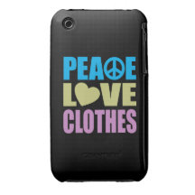 Fredkärlekkläder iPhone 3 Case-Mate Skydd