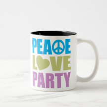 Fredkärlekparty Kaffe Kopp