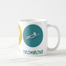 FredkärlekTrombone Kaffe Kopp