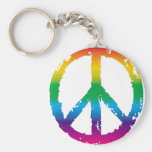 Fredstecken Keychain Nyckel Ringar