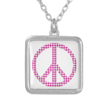 Fredsteckensymbol Halsband