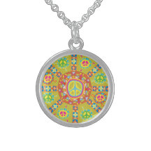Fredsymboldesign Anpassningsbar Halsband