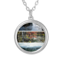 Free Your Mind Panoramic Scenery - Explore Worlds Personalized Necklace