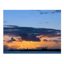 Fremantle solnedgångvykort