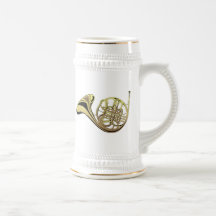 French Horn Coffee Mugs