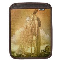 Freyja och Svipdag av John Bauer 1911 iPad Sleeve