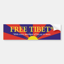 FRI TIBET* BILDEKALER