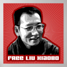 Fria Liu Xiaobo Affisch