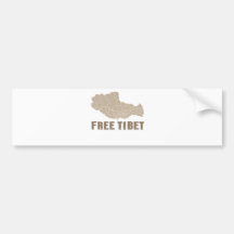 FRIA TIBET/TIBETAN FRIHET BILDEKALER