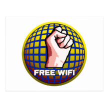 Fria WiFi Vykort