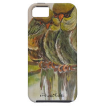 Frida Kahlo målade fåglar iPhone 5 Cover