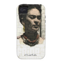 Frida Kahlo textilporträtt