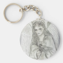 fridsam ängel nyckel ring
