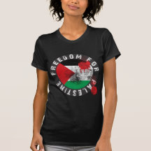 Frihet för Palestina Tee Shirts