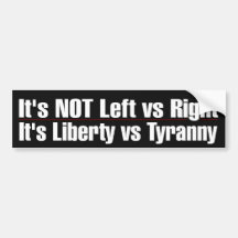 Frihet VS Tyranny Bildekaler