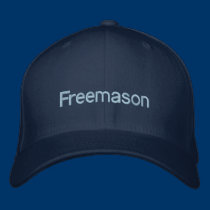 Frimurarehatten broderade kepsar