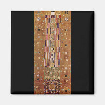 Fris av Gustav Klimt Magnet För Kylskåp