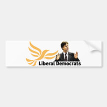 Frisinnade demokrater bildekaler