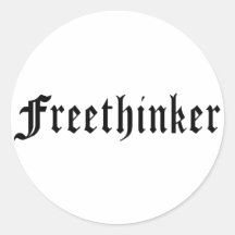 Fritänkare 1 klistermärke