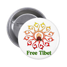 Fritt Tibet stearinljus Knappar Med Nål