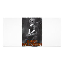 Fröcken Alicia Pumpkinhead Fotokort