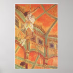 Fröcken Lala på Cirquen Fernando, Edgar Degas Affisch