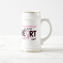 Fröcken med all min hjärtamamma- och mosterbröstca kaffe mugg
