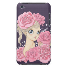 Fröcken rosa ipod touch case (rosa/lilor)
