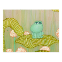 Frog Postkarte