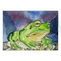 Froggie Hälsningskort