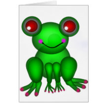 Froggyen noterar kortet