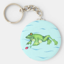 Froggykärlek Keychain Nyckelring
