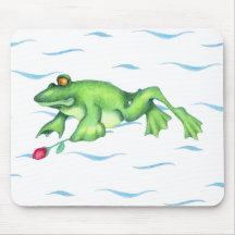 Froggykärlek Mousepad Mus Mattor