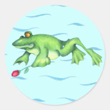Froggykärlekklistermärke