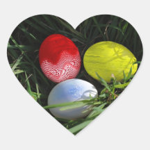 Frohe Ostern Aufkleber
