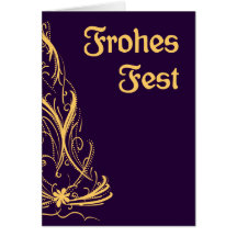 Frohes Fest Grußkarten