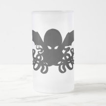 frostad Cthulhu mugg för 16oz - en iskall flädergu