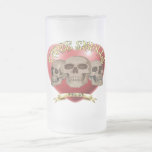 Frostad Glass mugg för tre skalle