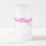 Frostig mugg med Bo$$Lady-monogramen