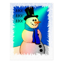 Frostiga istappar vykort