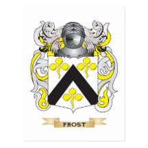 Frostvapensköld Vykort