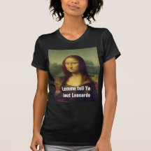 Frowning Mona Lisa T Shirt