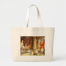 Fru Claus & Santas älvor som bakar julkakor Tote Bag